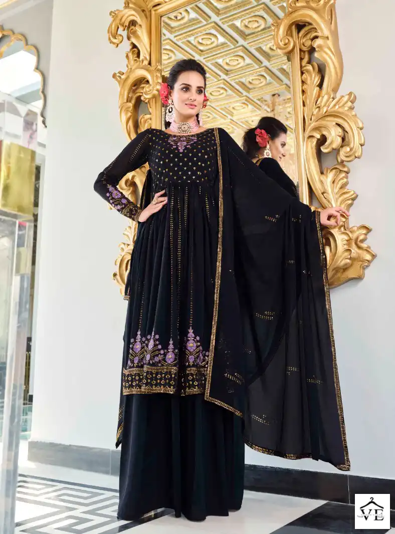 Shubhkala Flory Vol 37 Georgette Wholesale Designer Readymade Salwar Suit Catalog - Image 3