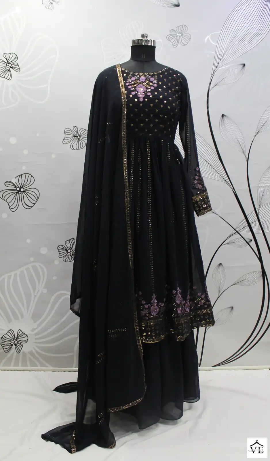 Shubhkala Flory Vol 37 Georgette Wholesale Designer Readymade Salwar Suit Catalog - Image 7