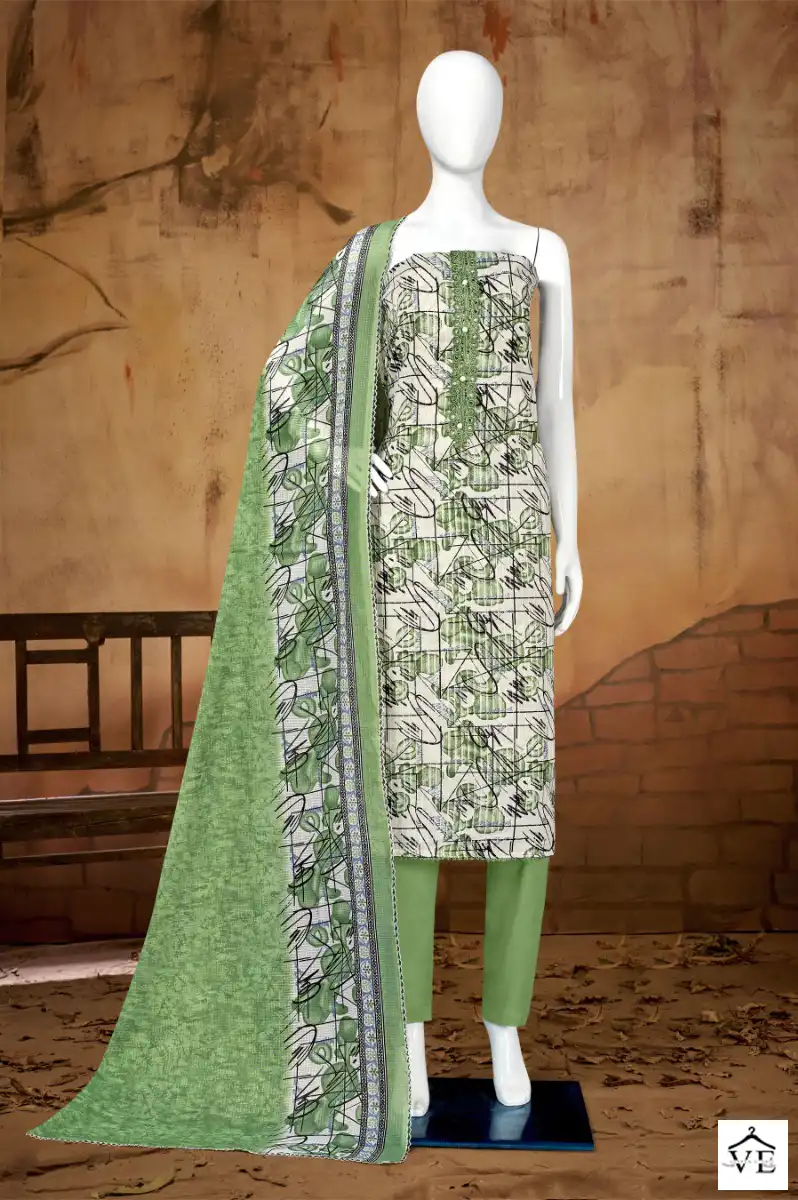 Bipson Fortuner 2133 Pure Cotton Wholesale Salwar Suit Catalog — Wholesale Salwar Suits, MPA wholesale from Surat - Gallery Image 3