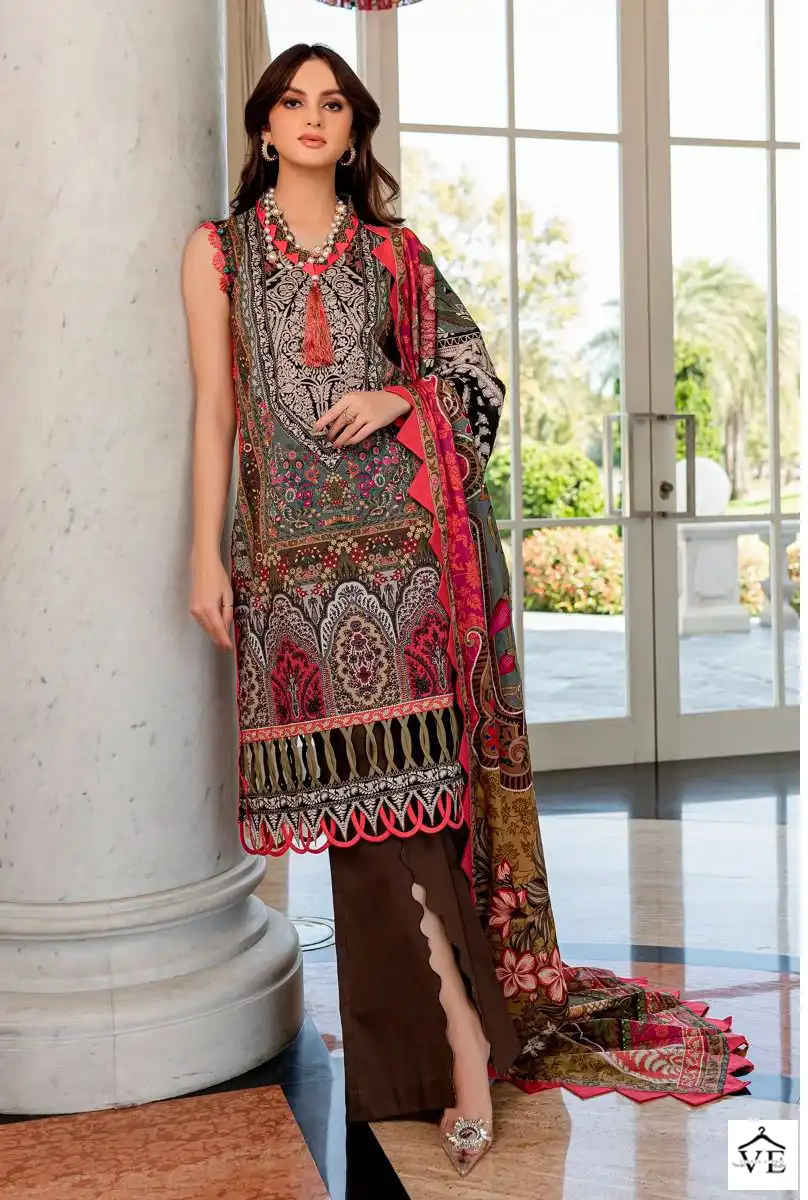 Deepsy Suits Firouds Queens Court-4 Pure Cotton Wholesale Paksitani Salwar Suit Catalog — Wholesale Salwar Suits, MPA wholesale from Surat - Gallery Image 5