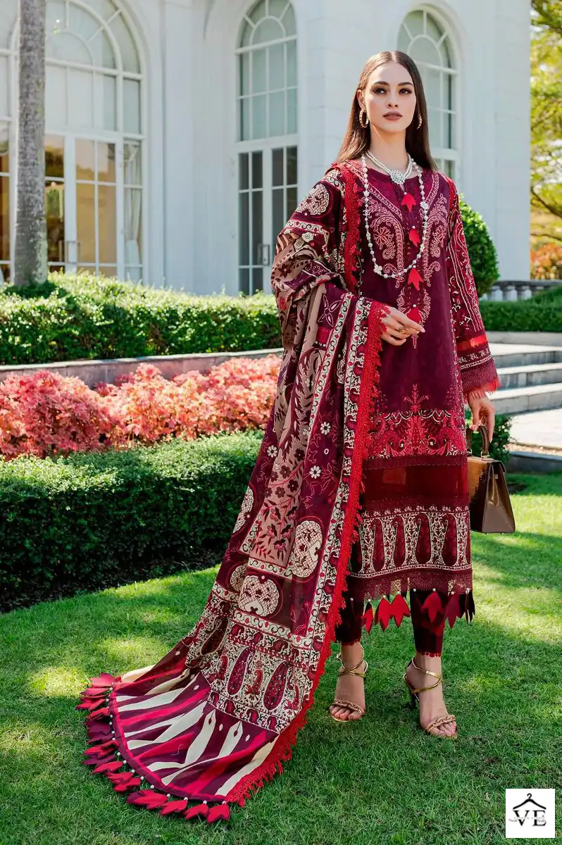 Deepsy Suits Firouds Queens Court-4 Pure Cotton Wholesale Paksitani Salwar Suit Catalog — Wholesale Salwar Suits, MPA wholesale from Surat - Gallery Image 8