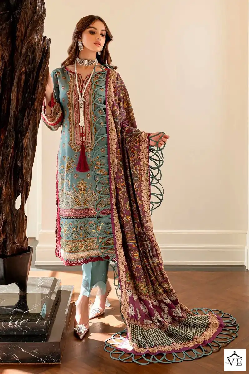 Deepsy Suits Firouds Queens Court-4 Pure Cotton Wholesale Paksitani Salwar Suit Catalog — Wholesale Salwar Suits, MPA wholesale from Surat - Gallery Image 4