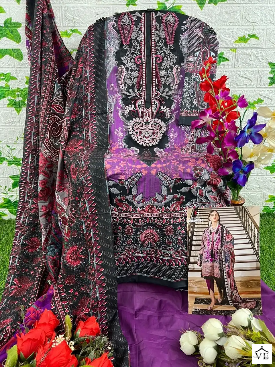Deepsy Suits Firouds Urbane 2 Pure Cotton Wholesale Pakistani Salwar Suit Catalog — Wholesale Salwar Suits, MPA wholesale from Surat - Gallery Image 2