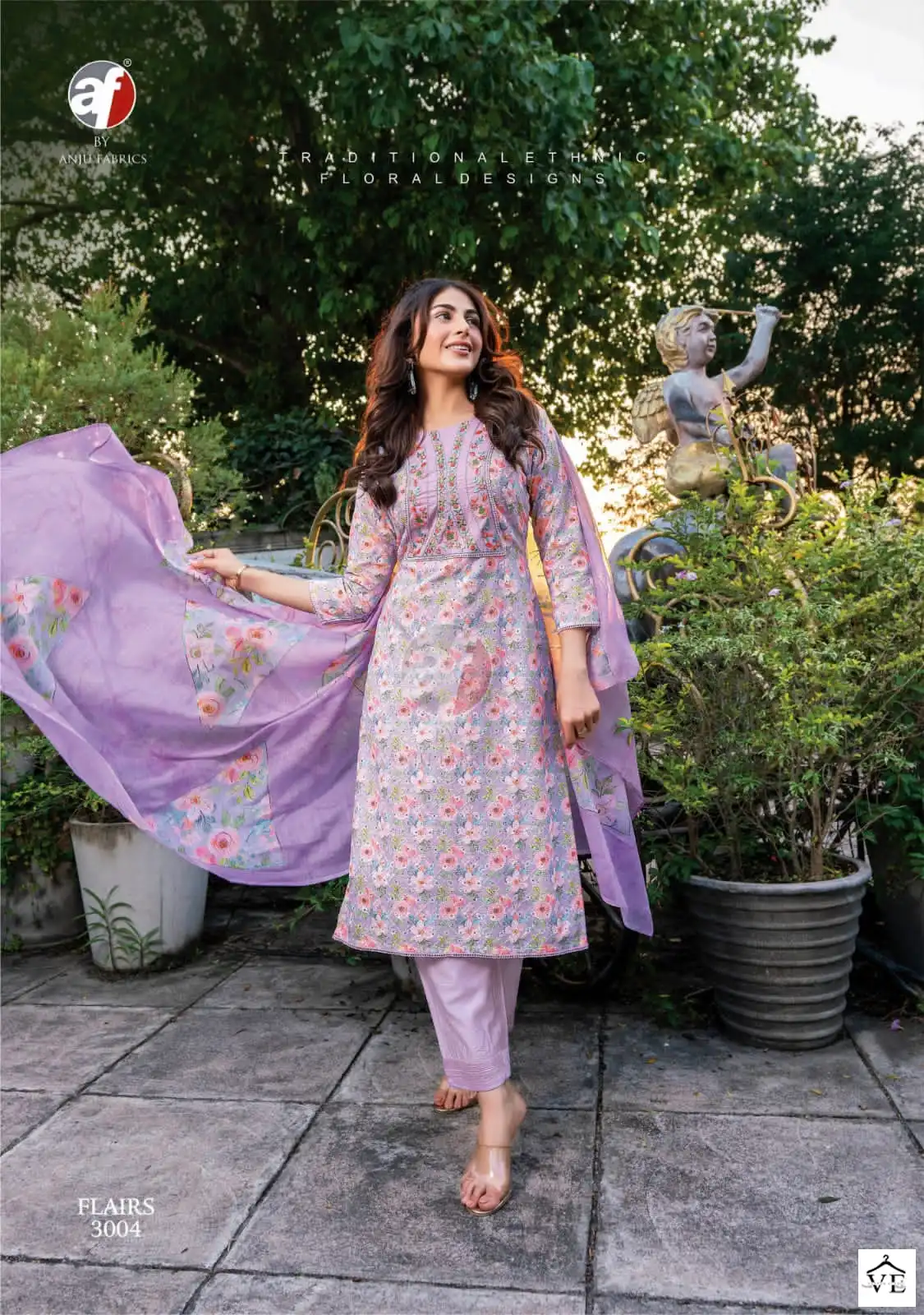 Anju Fabrics Flairs Vol 2 Pure Cotton Wholesale Readymade Salwar Suit Catalog — Wholesale Salwar Suits, MPA wholesale from Surat - Gallery Image 3