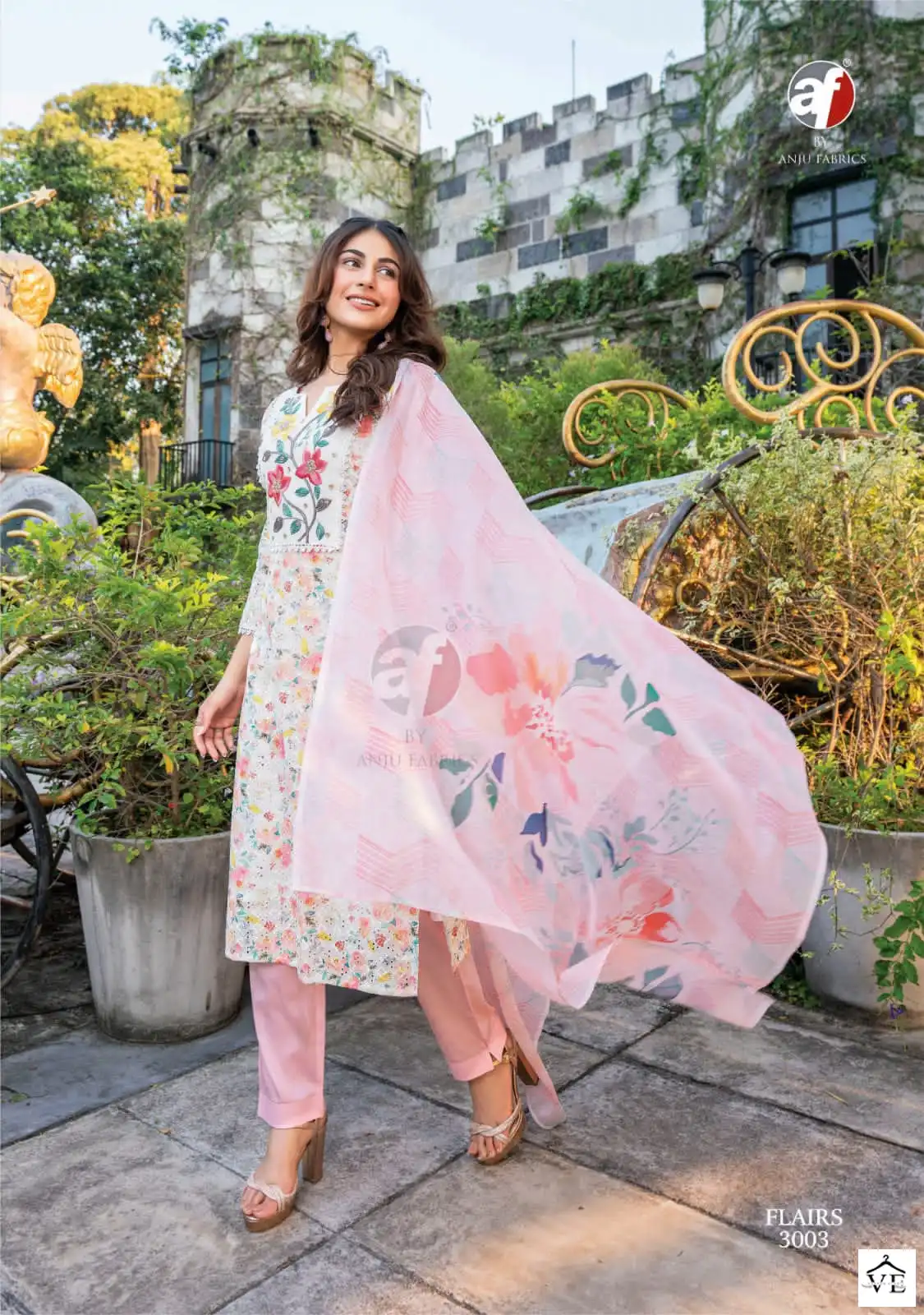 Anju Fabrics Flairs Vol 2 Pure Cotton Wholesale Readymade Salwar Suit Catalog — Wholesale Salwar Suits, MPA wholesale from Surat - Gallery Image 4
