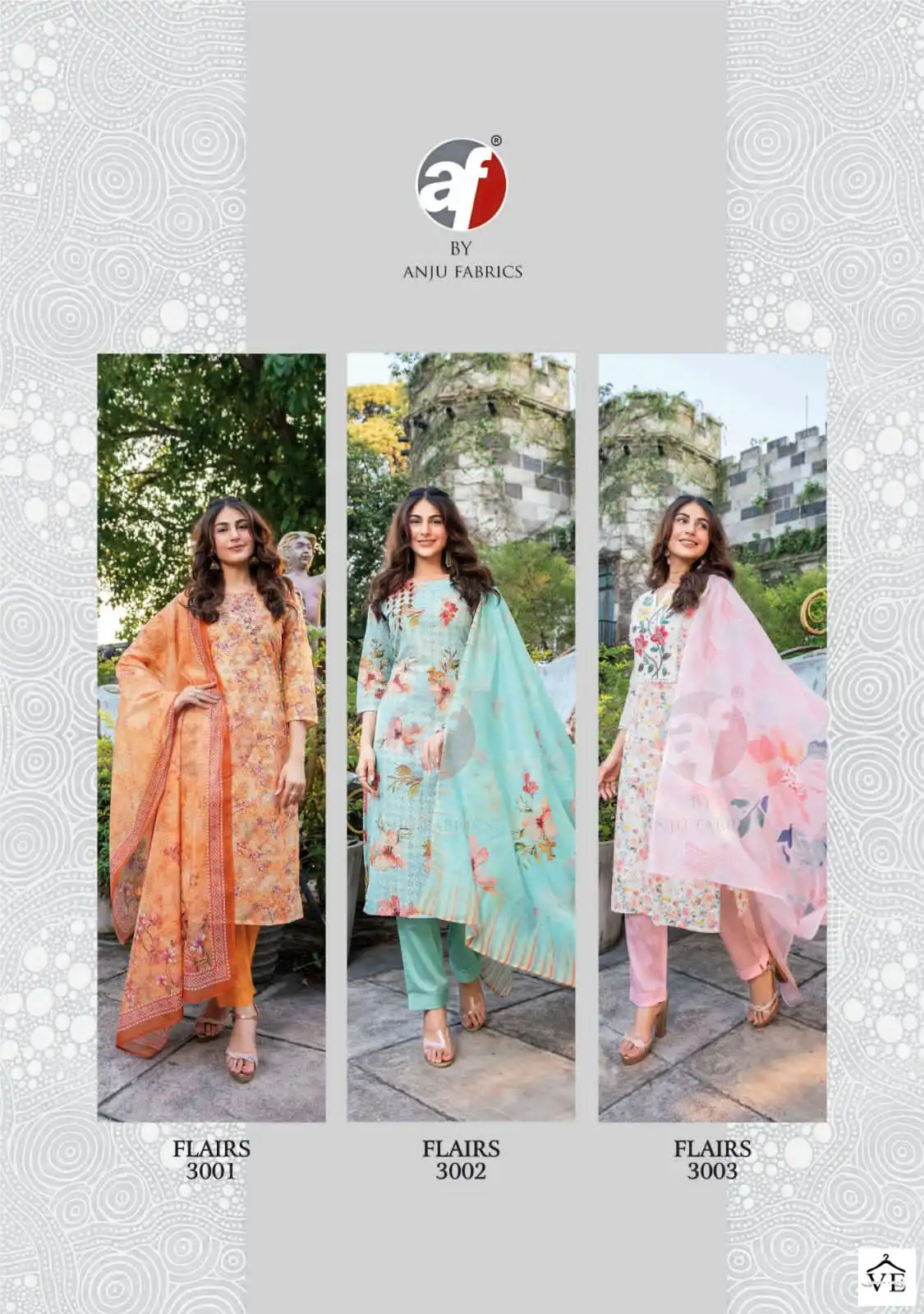 Anju Fabrics Flairs Vol 2 Pure Cotton Wholesale Readymade Salwar Suit Catalog — Wholesale Salwar Suits, MPA wholesale from Surat - Gallery Image 7