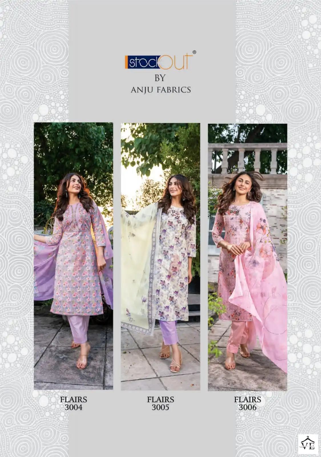 Anju Fabrics Flairs Vol 2 Pure Cotton Wholesale Readymade Salwar Suit Catalog — Wholesale Salwar Suits, MPA wholesale from Surat — view 8