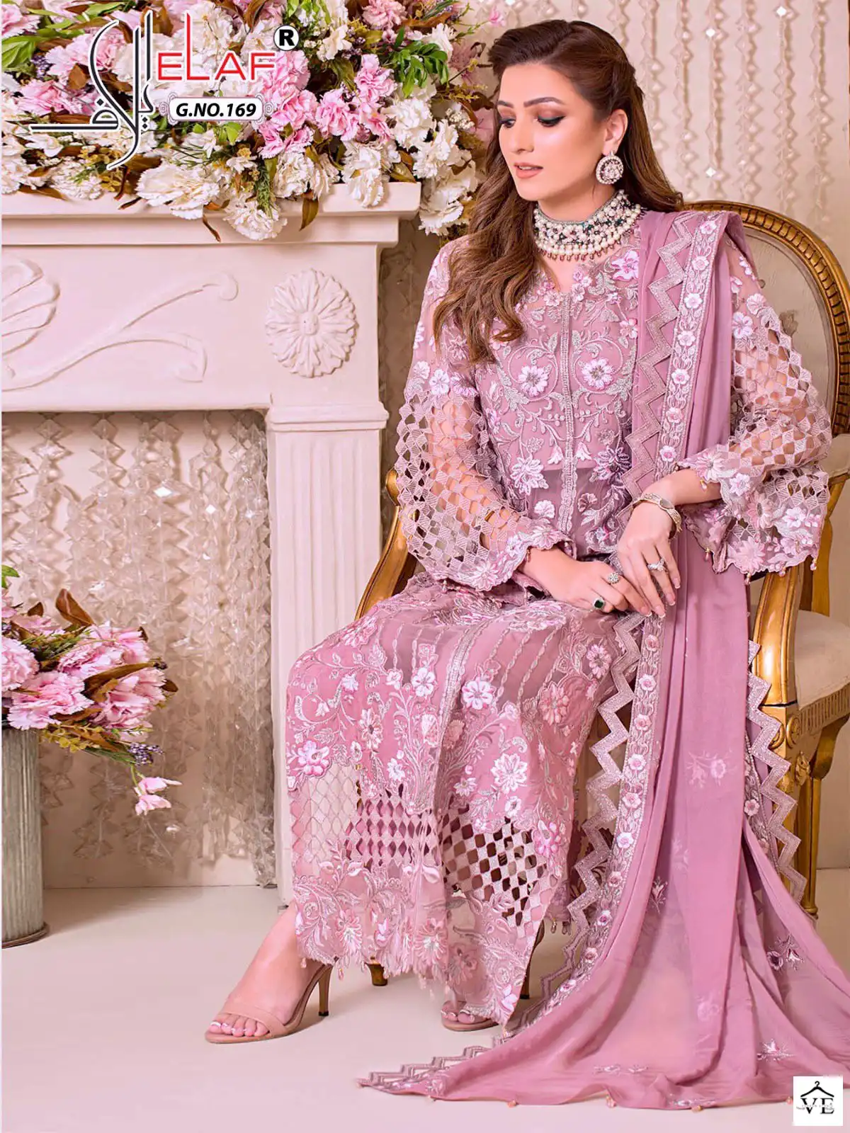Vardan Ethnic G 169 Faux Georgette Wholesale Pakistani Salwar Suit Catalog — Wholesale Salwar Suits, MPA wholesale from Surat - Gallery Image 2