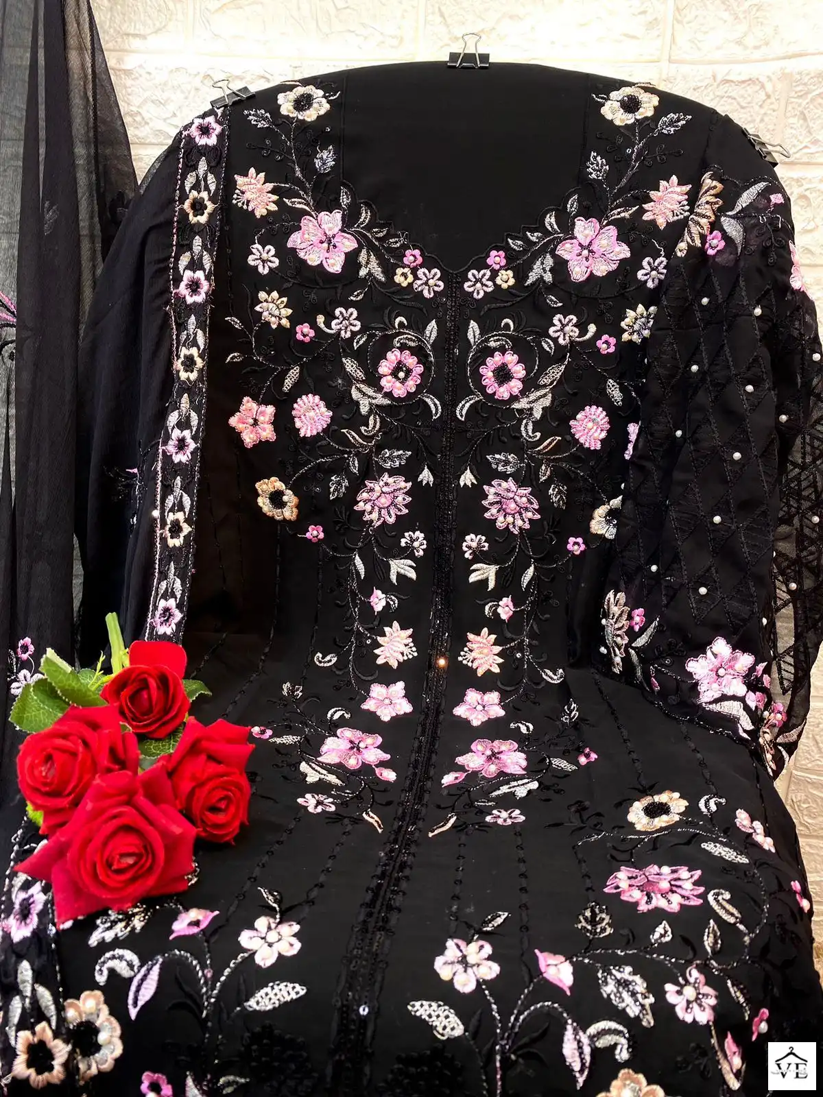 Vardan Ethnic G 169 Faux Georgette Wholesale Pakistani Salwar Suit Catalog — Wholesale Salwar Suits, MPA wholesale from Surat — view 5