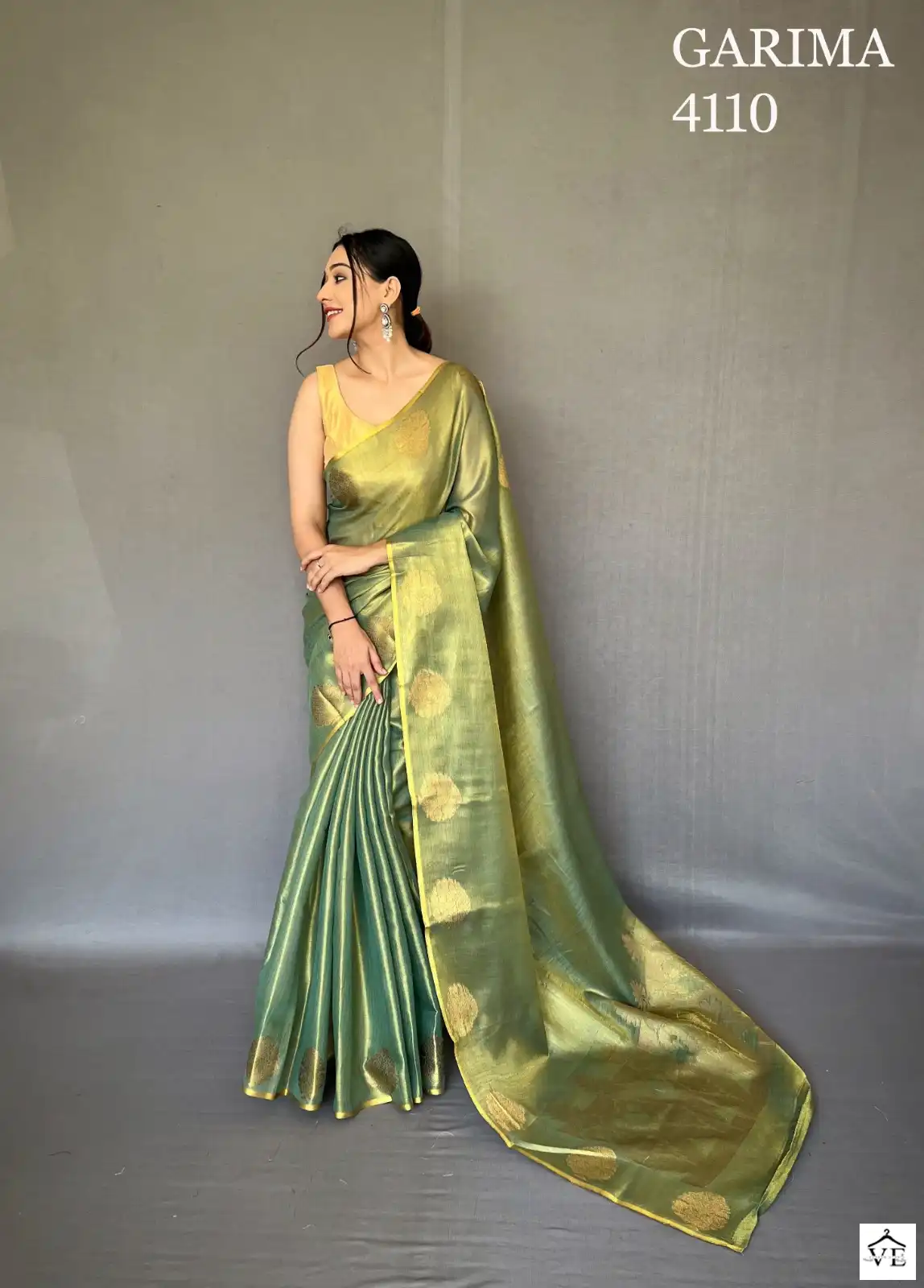 Vardan Ethnic Garima Tissue Silk Wholesale Sarees Catalog — Wholesale Sarees, MPA wholesale from Surat — view 10