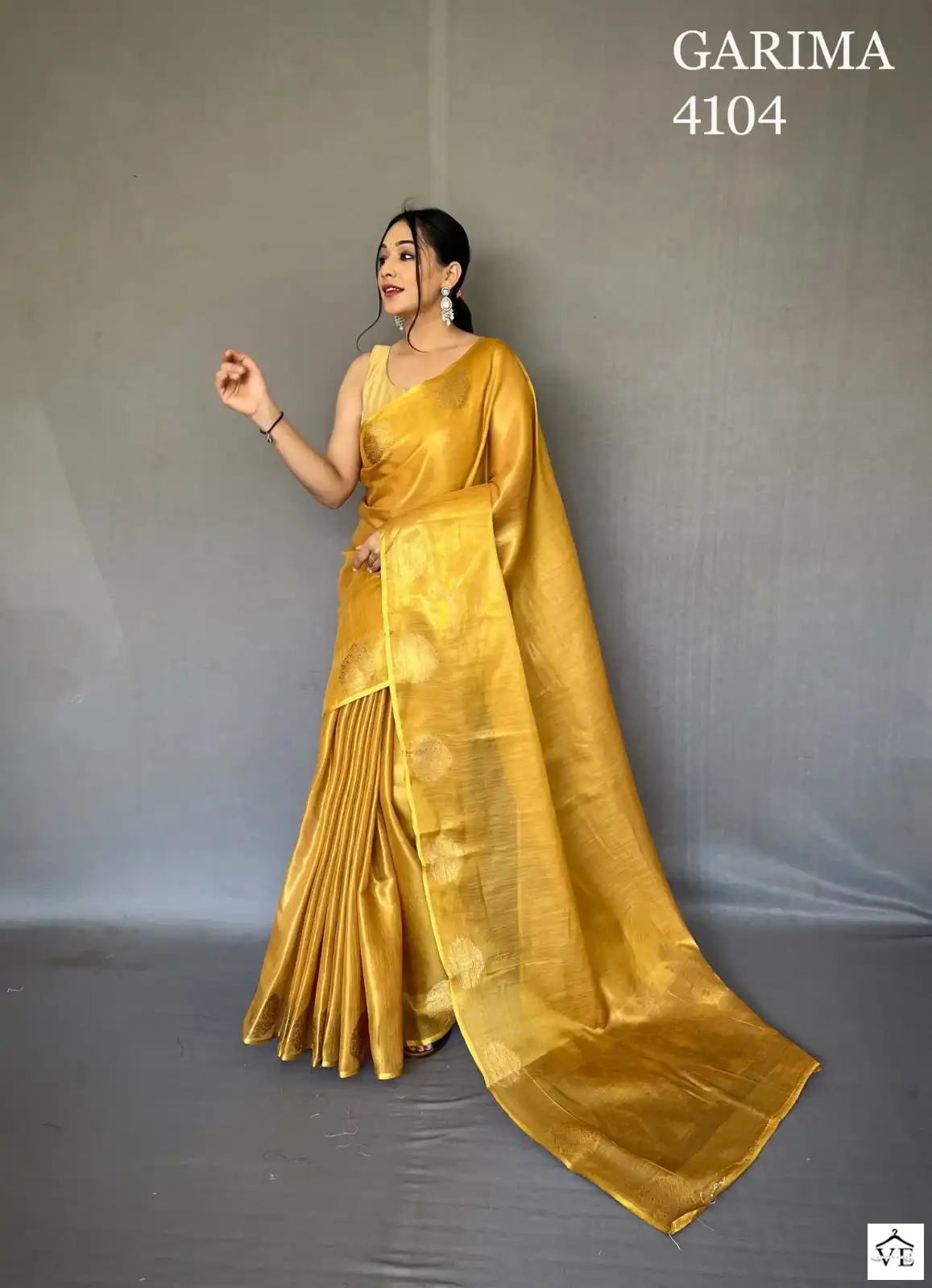 Vardan Ethnic Garima Tissue Silk Wholesale Sarees Catalog — Wholesale Sarees, MPA wholesale from Surat - Gallery Image 5