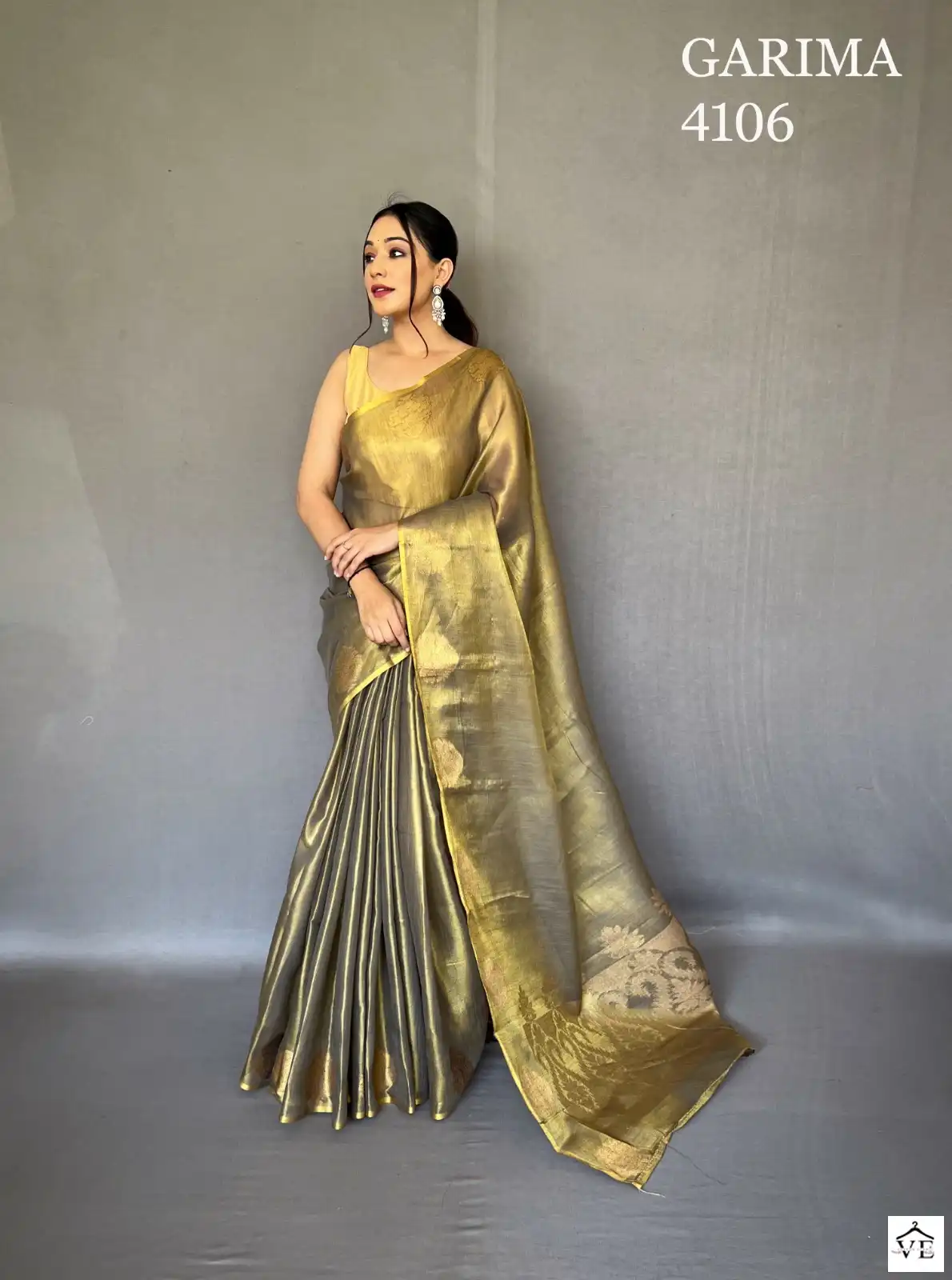 Vardan Ethnic Garima Tissue Silk Wholesale Sarees Catalog — Wholesale Sarees, MPA wholesale from Surat - Gallery Image 7