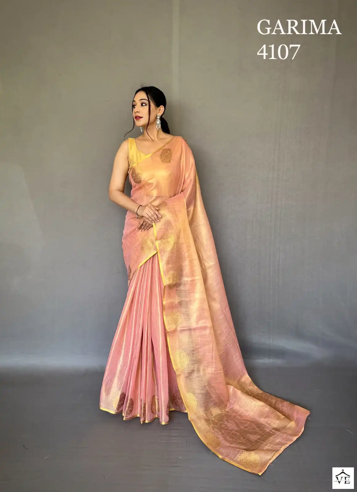 Vardan Ethnic Garima Tissue Silk Wholesale Sarees Catalog — Wholesale Sarees, MPA wholesale from Surat - Gallery Image 8