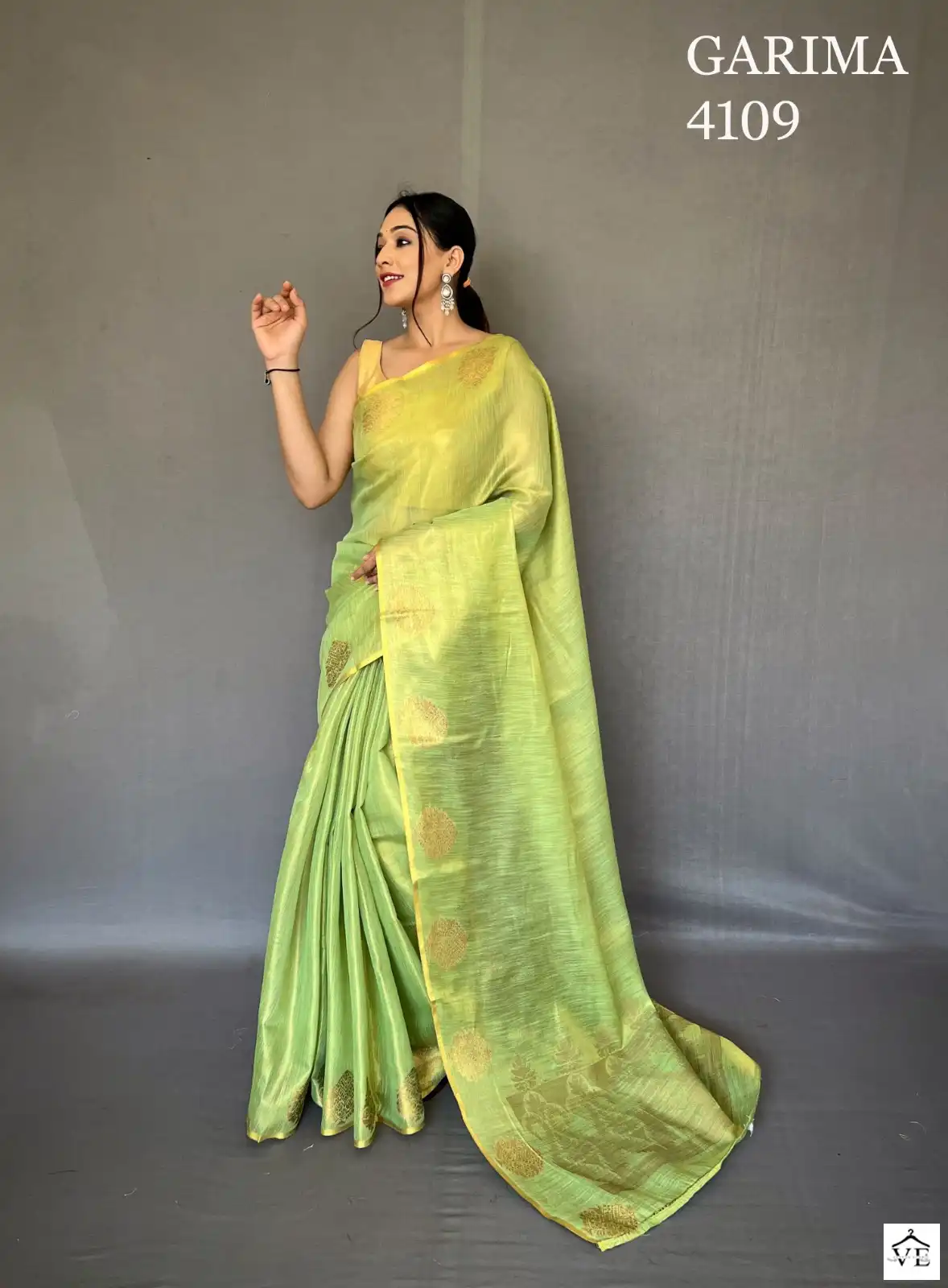 Vardan Ethnic Garima Tissue Silk Wholesale Sarees Catalog — Wholesale Sarees, MPA wholesale from Surat - Gallery Image 9
