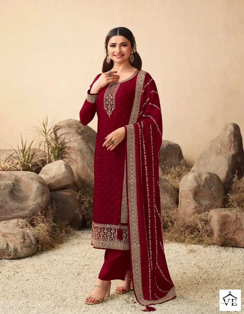 Vinay Fashion Geet Vol 2 Silk Wholesale Designer Salwar Suit Catalog — Wholesale Salwar Suits, MPA wholesale from Surat - Gallery Image 5