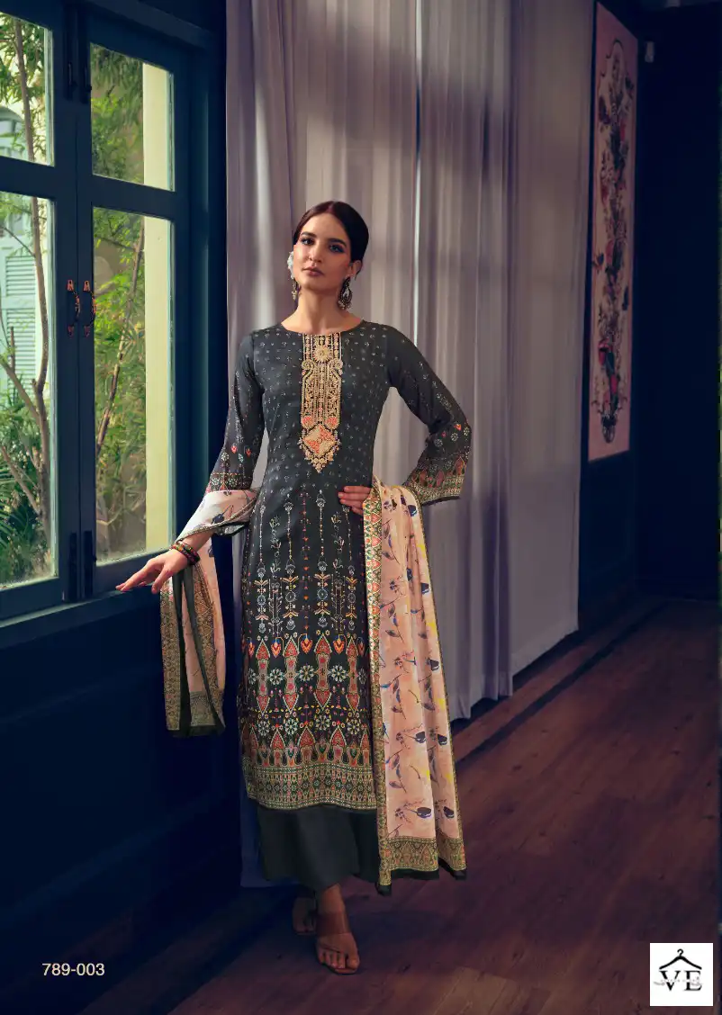 Belliza Gulabo Jam Cotton Wholesale Designer Salwar Suit Catalog — Wholesale Salwar Suits, MPA wholesale from Surat — view 2