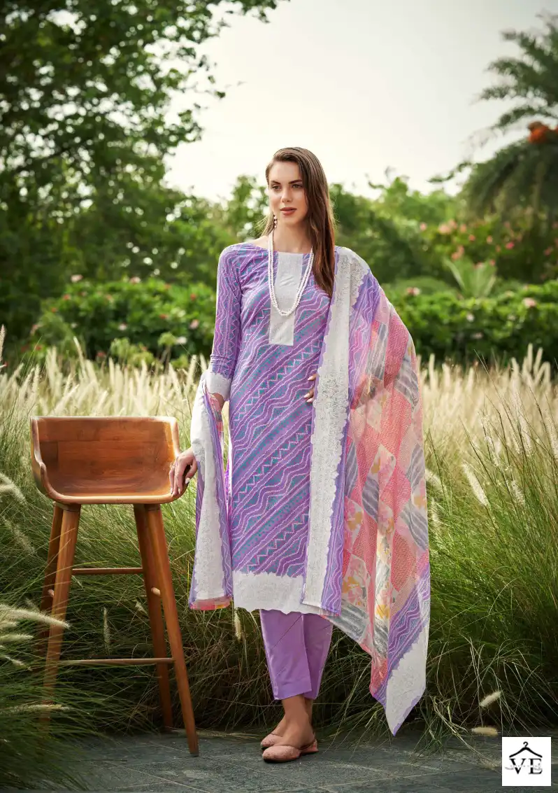 Zulfat Designer Gulfam Cotton Wholesale Designer Salwar Suit Catalog — Wholesale Salwar Suits, MPA wholesale from Surat - Gallery Image 5