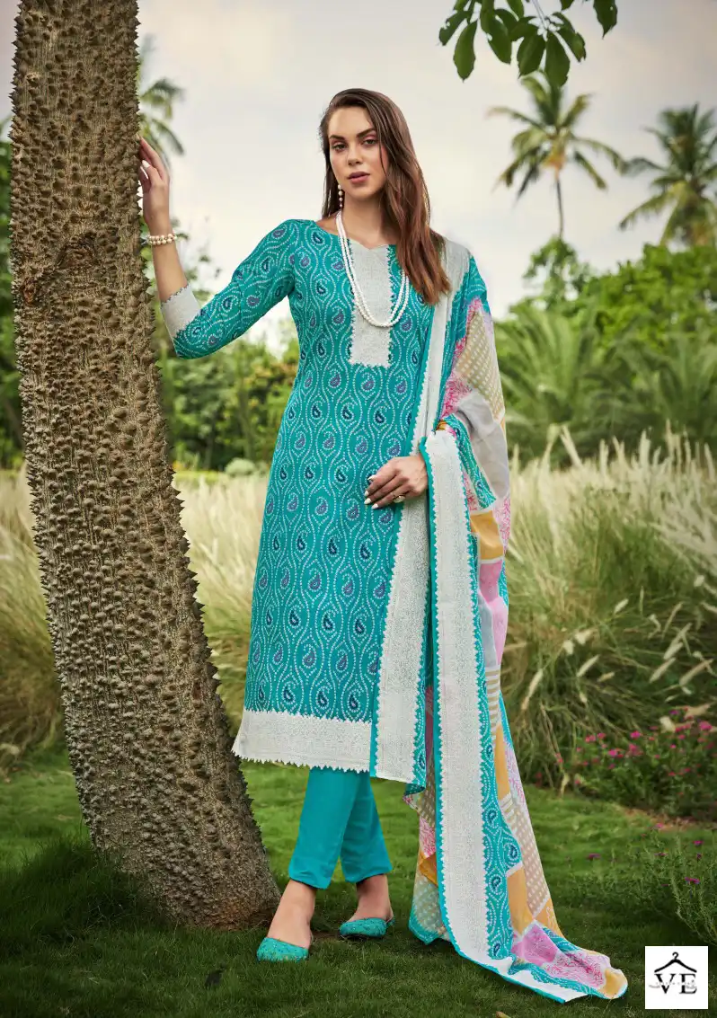 Zulfat Designer Gulfam Cotton Wholesale Designer Salwar Suit Catalog — Wholesale Salwar Suits, MPA wholesale from Surat - Gallery Image 6