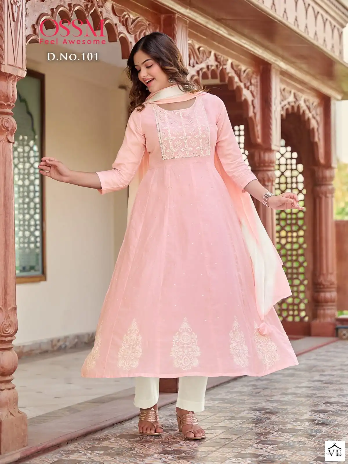 Ossm Gulnaaz Premium Cotton Mal Wholesale Readymade Salwar Suit Catalog — Wholesale Salwar Suits, MPA wholesale from Surat - Gallery Image 2