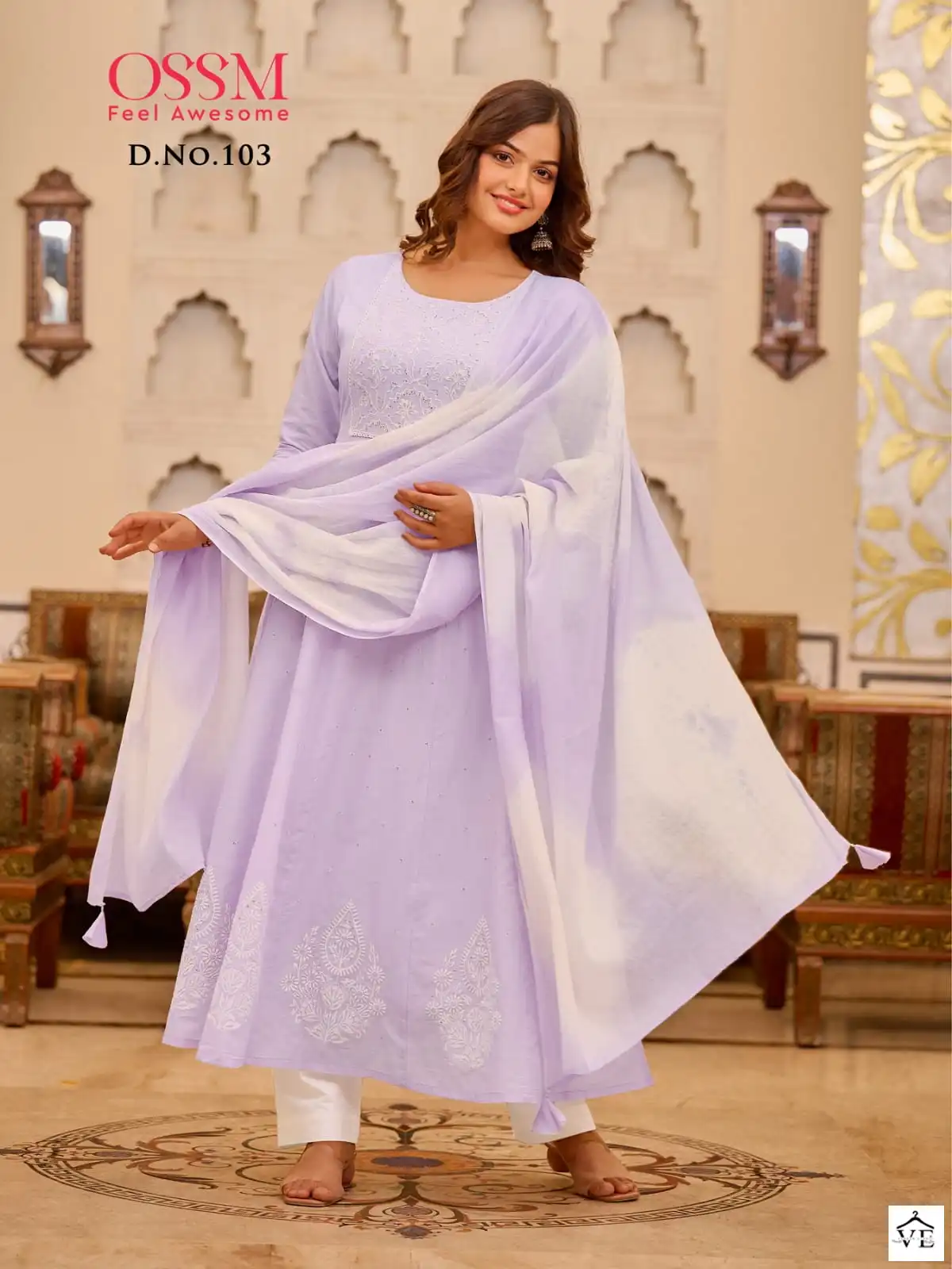 Ossm Gulnaaz Premium Cotton Mal Wholesale Readymade Salwar Suit Catalog — Wholesale Salwar Suits, MPA wholesale from Surat - Gallery Image 3