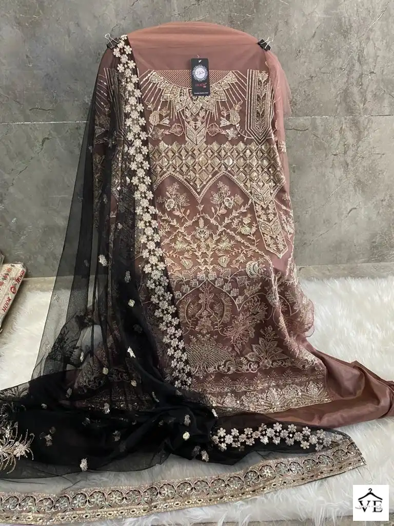 Hoor Tex H 94 Heavy Net Wholesale Pakistani Salwar Suit Catalog — Wholesale Salwar Suits, MPA wholesale from Surat - Gallery Image 5
