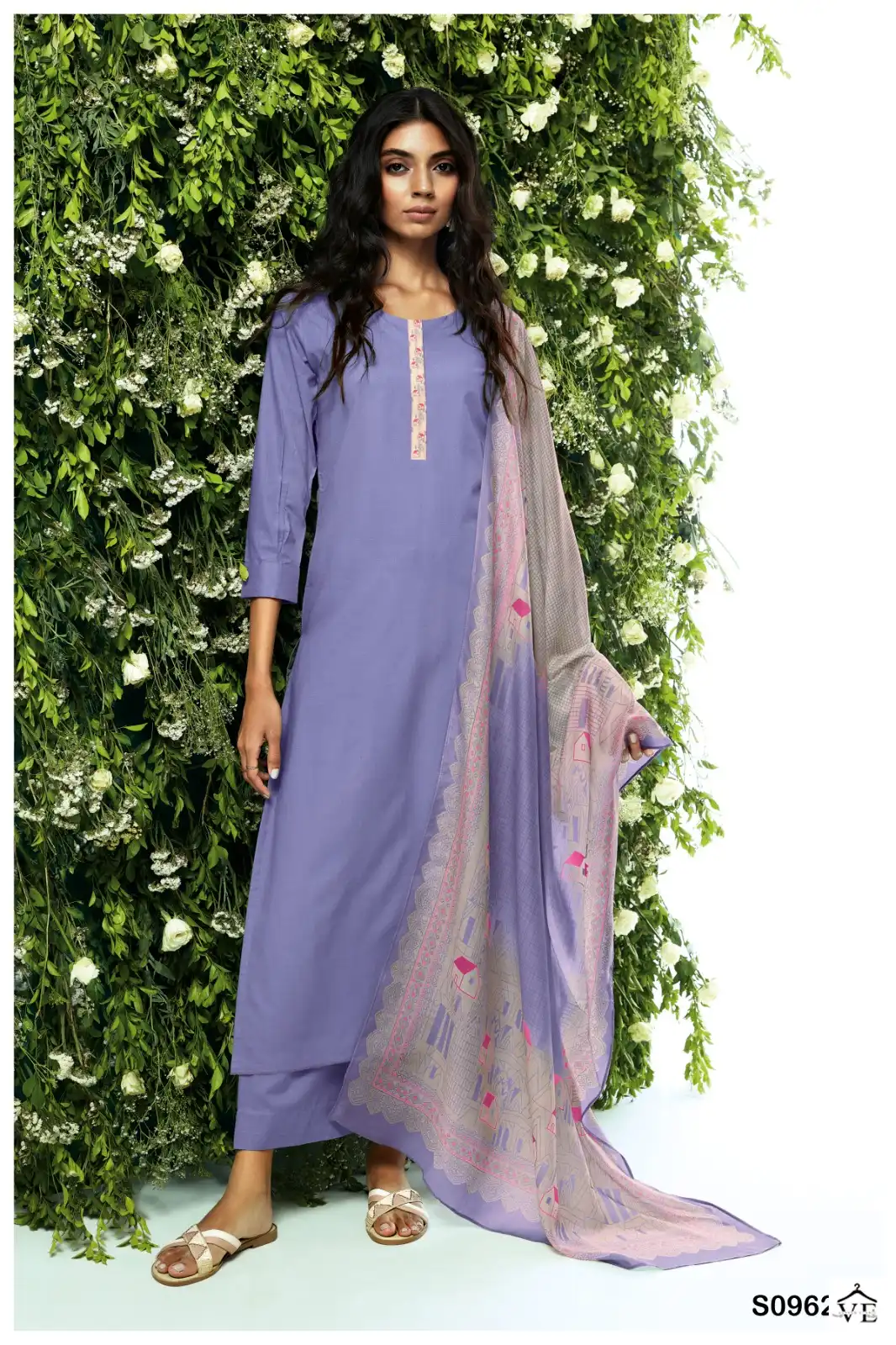 Ganga Heny 962 Premium Cotton Wholesale Designer Salwar Suit Catalog — Wholesale Salwar Suits, Ganga wholesale from Surat - Gallery Image 2
