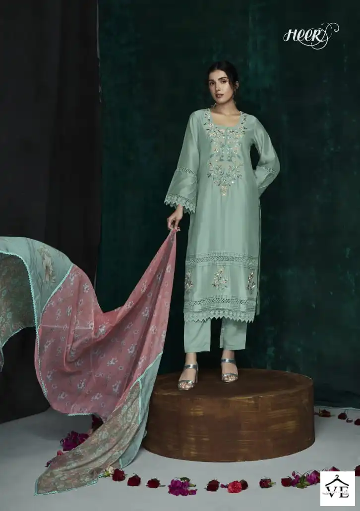 Kimora Heer 148 Pure Cotton Wholesale Designer Salwar Suit Catalog — Wholesale Salwar Suits, MPA wholesale from Surat - Gallery Image 2