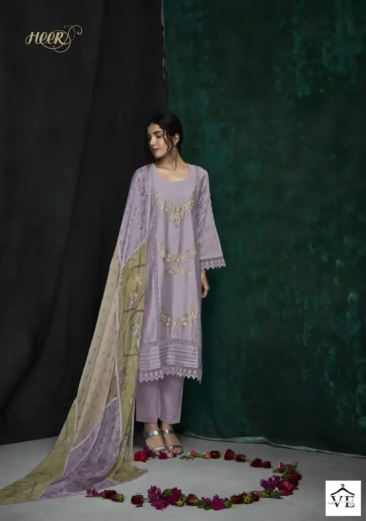 Kimora Heer 148 Pure Cotton Wholesale Designer Salwar Suit Catalog — Wholesale Salwar Suits, MPA wholesale from Surat - Gallery Image 4