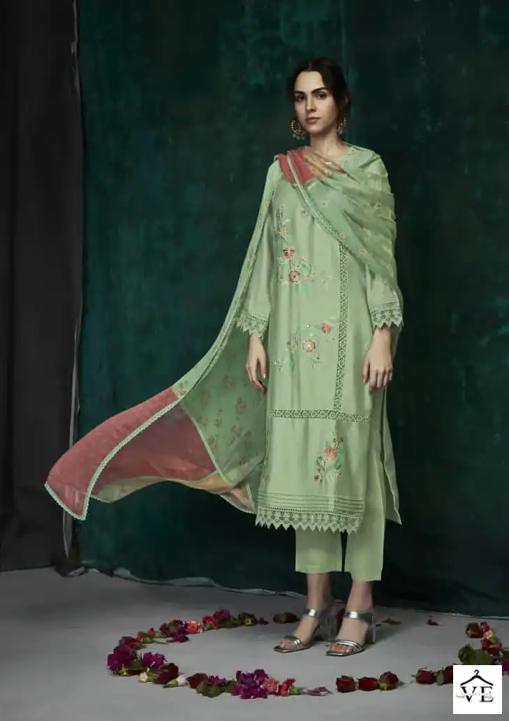 Kimora Heer 148 Pure Cotton Wholesale Designer Salwar Suit Catalog — Wholesale Salwar Suits, MPA wholesale from Surat - Gallery Image 6