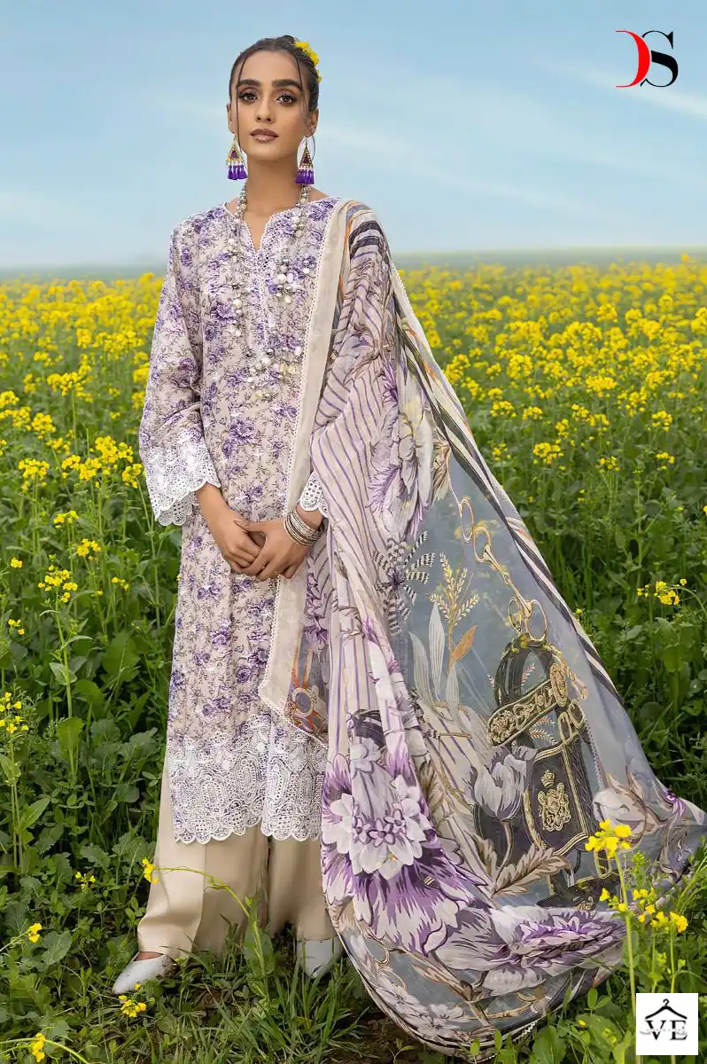 Deepsy Suits Image Chikankari Collection 2 Pure Cotton Wholesale Pakistani Salwar Suit Catalog — Wholesale Salwar Suits, MPA wholesale from Surat - Gallery Image 2