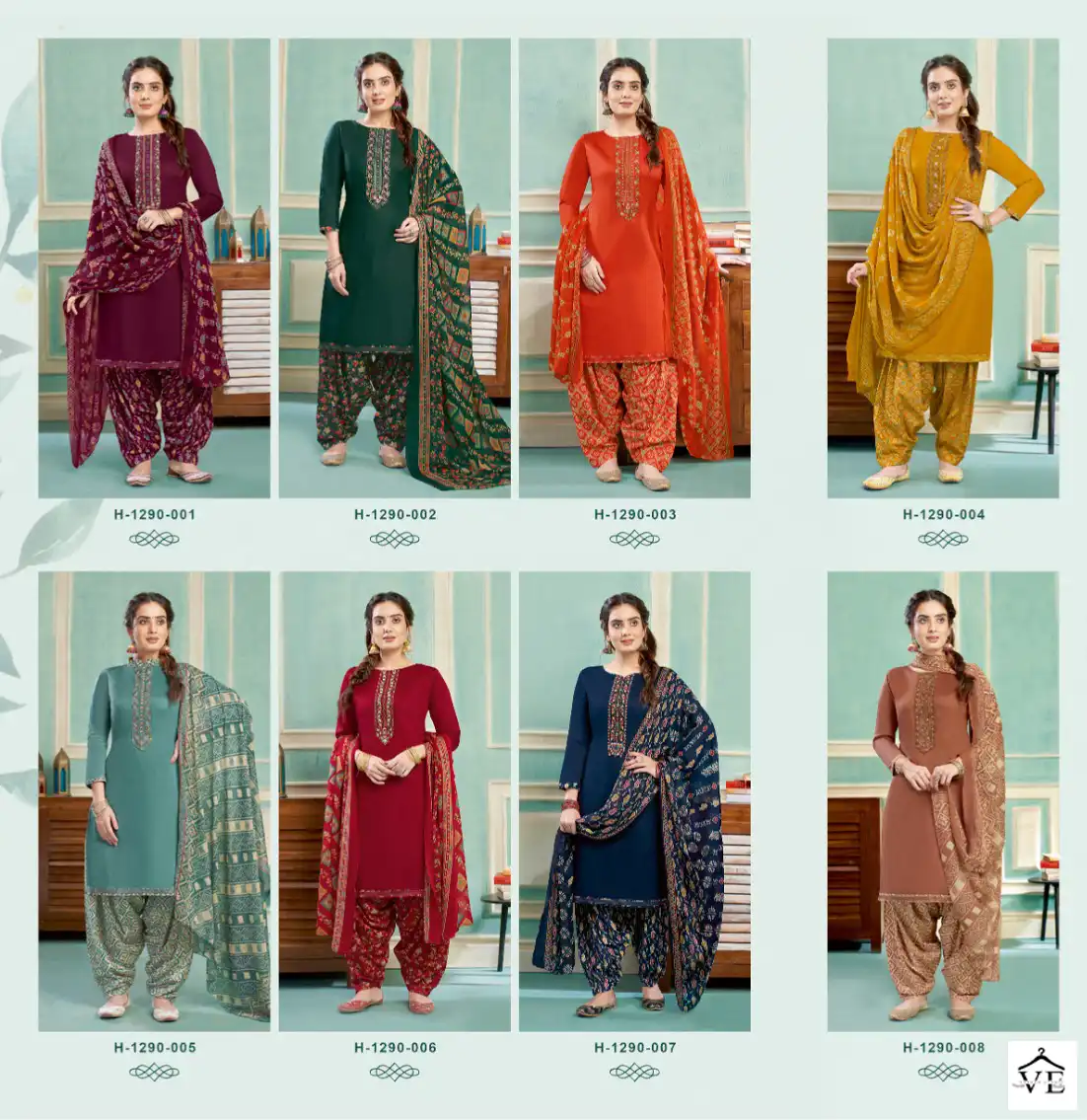 Alok Suits Jashn E Patiyala Edition Vol 5 Jam Cotton Wholesale Salwar Suit Catalog — Wholesale Salwar Suits, MPA wholesale from Surat — view 9