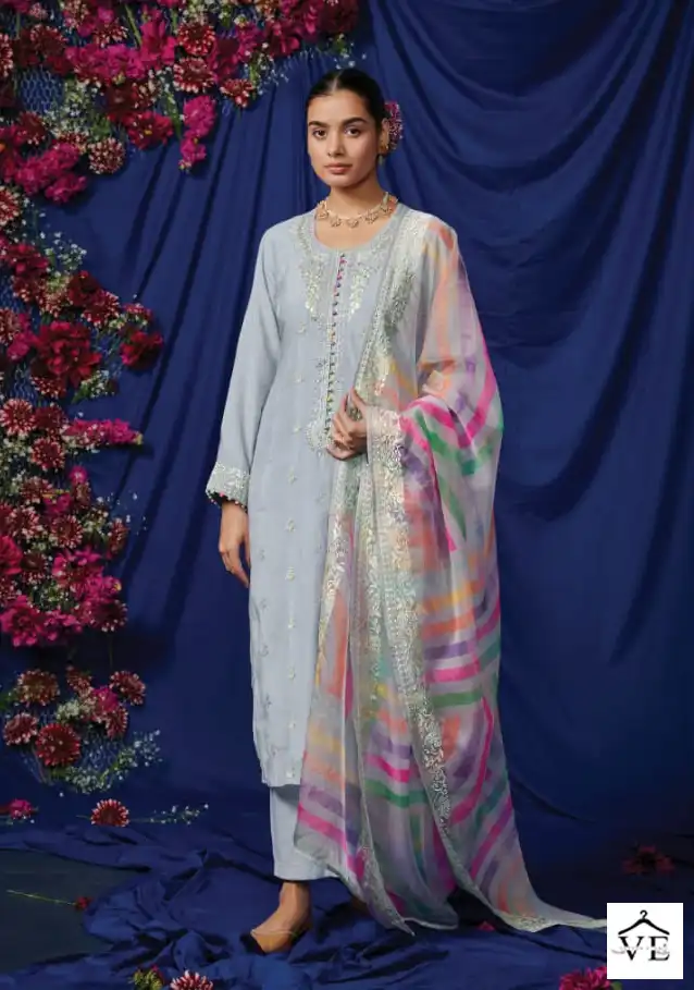 Kimora Jugmug Pure Lawn Cotton Wholesale Designer Salwar Suit Catalog — Wholesale Salwar Suits, MPA wholesale from Surat - Gallery Image 3