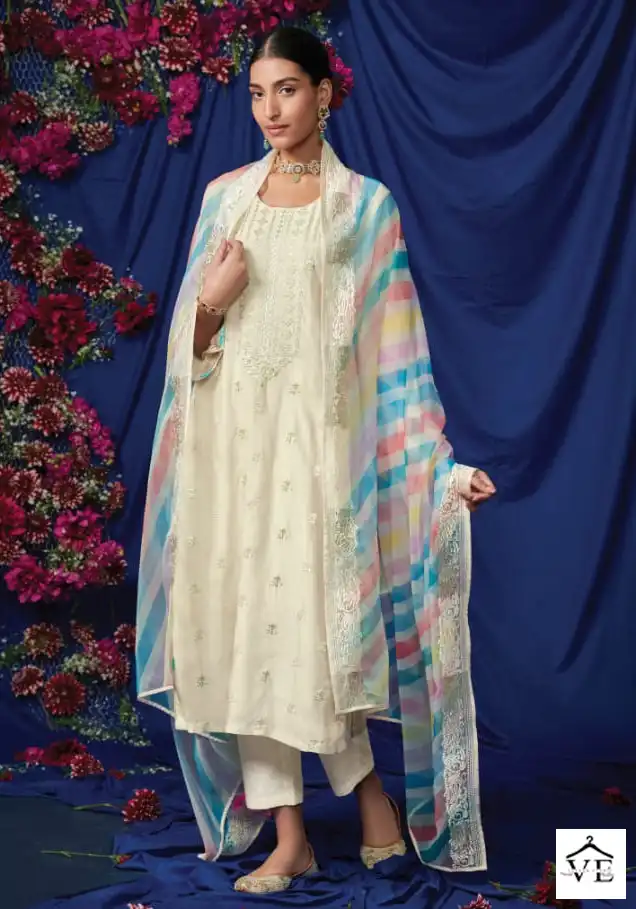 Kimora Jugmug Pure Lawn Cotton Wholesale Designer Salwar Suit Catalog — Wholesale Salwar Suits, MPA wholesale from Surat - Gallery Image 6