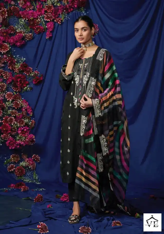 Kimora Jugmug Pure Lawn Cotton Wholesale Designer Salwar Suit Catalog — Wholesale Salwar Suits, MPA wholesale from Surat - Gallery Image 7