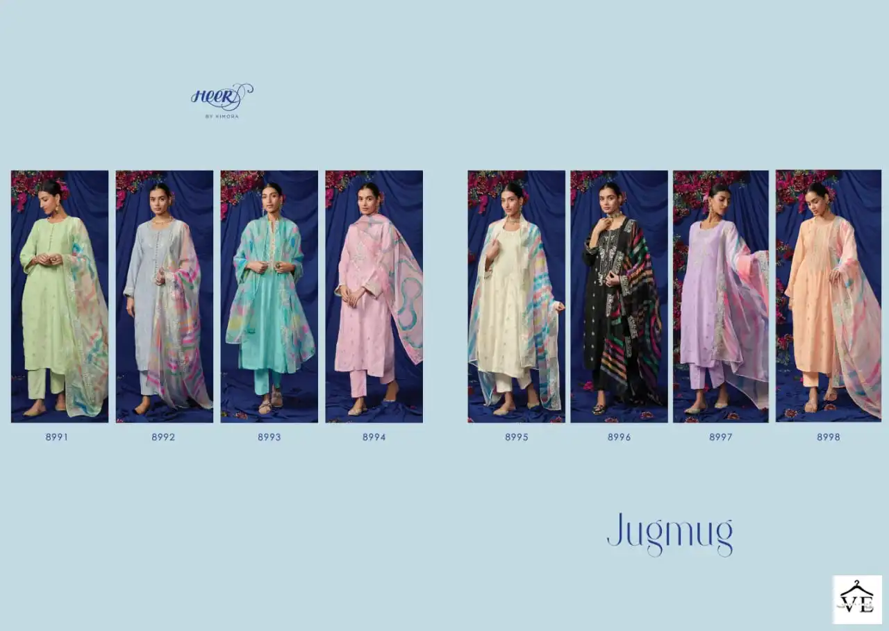 Kimora Jugmug Pure Lawn Cotton Wholesale Designer Salwar Suit Catalog — Wholesale Salwar Suits, MPA wholesale from Surat — view 9