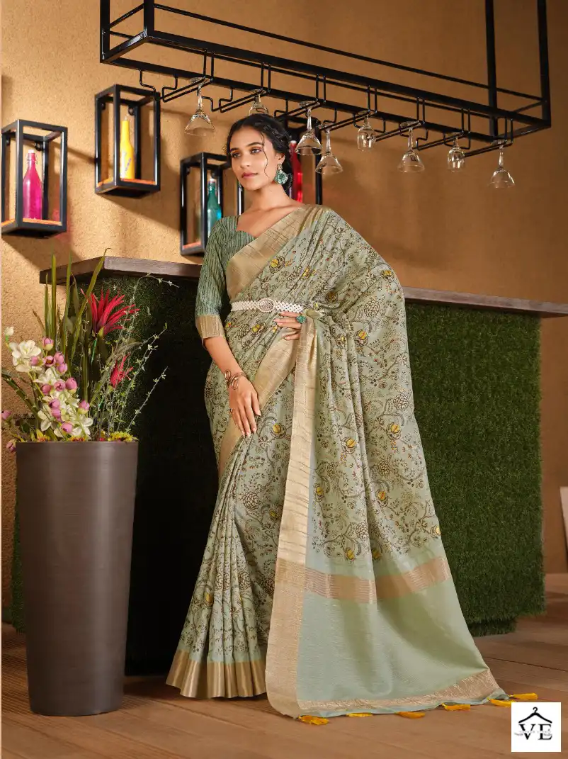 Joh Rivaaj Jyoti Vol 2 Chhapa Silk Wholesale Sarees Catalog — Wholesale Sarees, MPA wholesale from Surat - Gallery Image 2