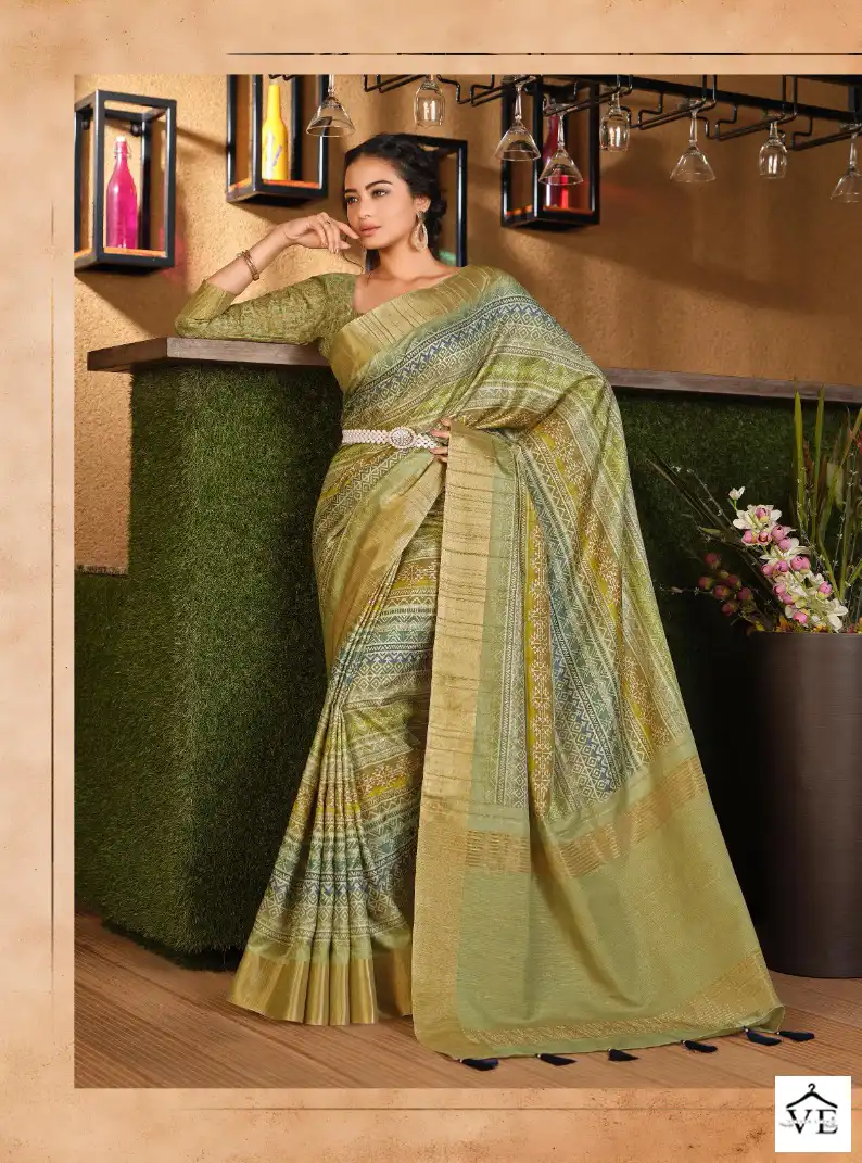 Joh Rivaaj Jyoti Vol 2 Chhapa Silk Wholesale Sarees Catalog — Wholesale Sarees, MPA wholesale from Surat - Gallery Image 4