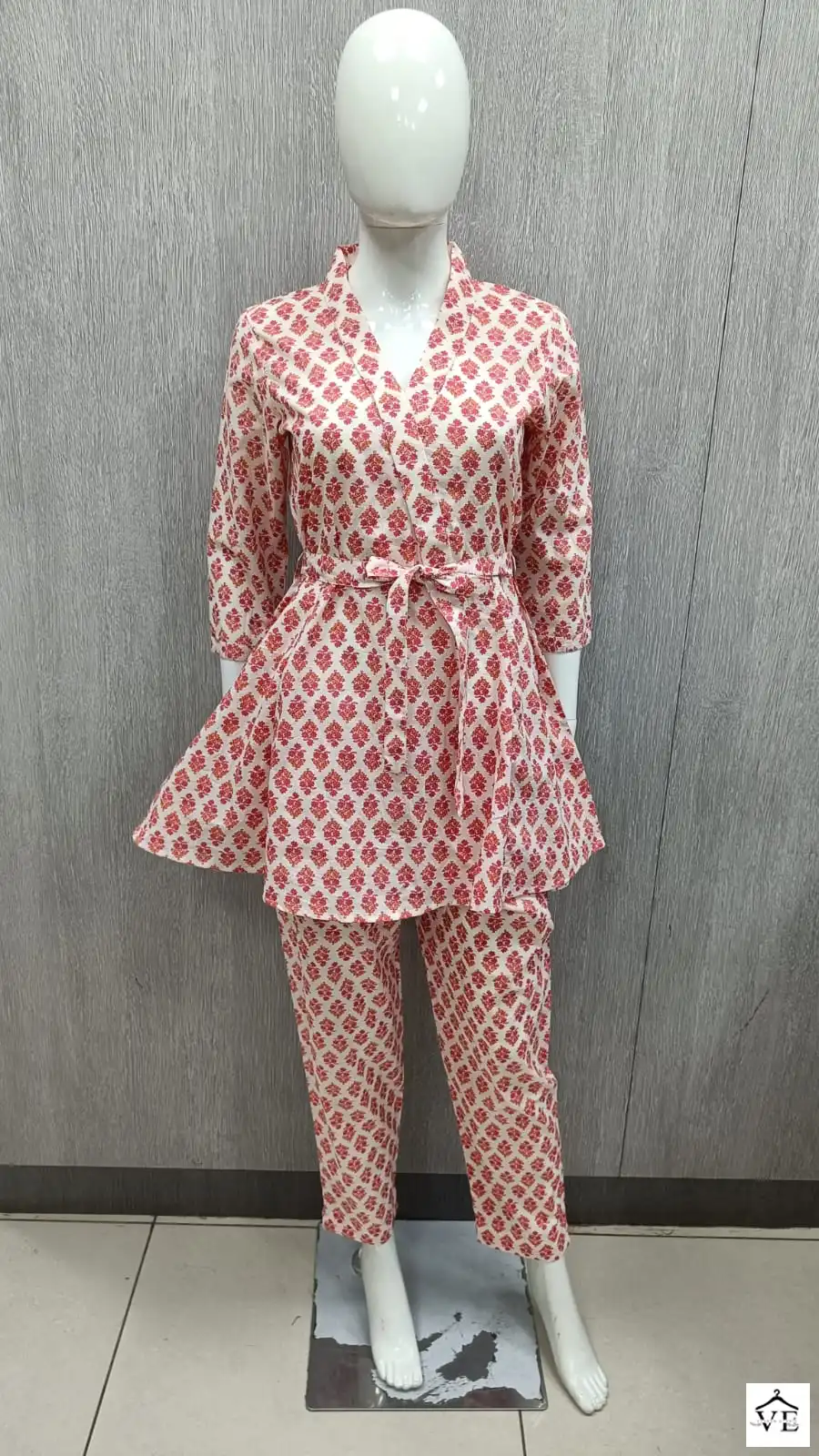 Vardan Ethnic John Co-Ord Vol 2 Cotton Wholesale Kurti With Pant Catalog — Wholesale Kurtis, MPA wholesale from Surat - Gallery Image 4