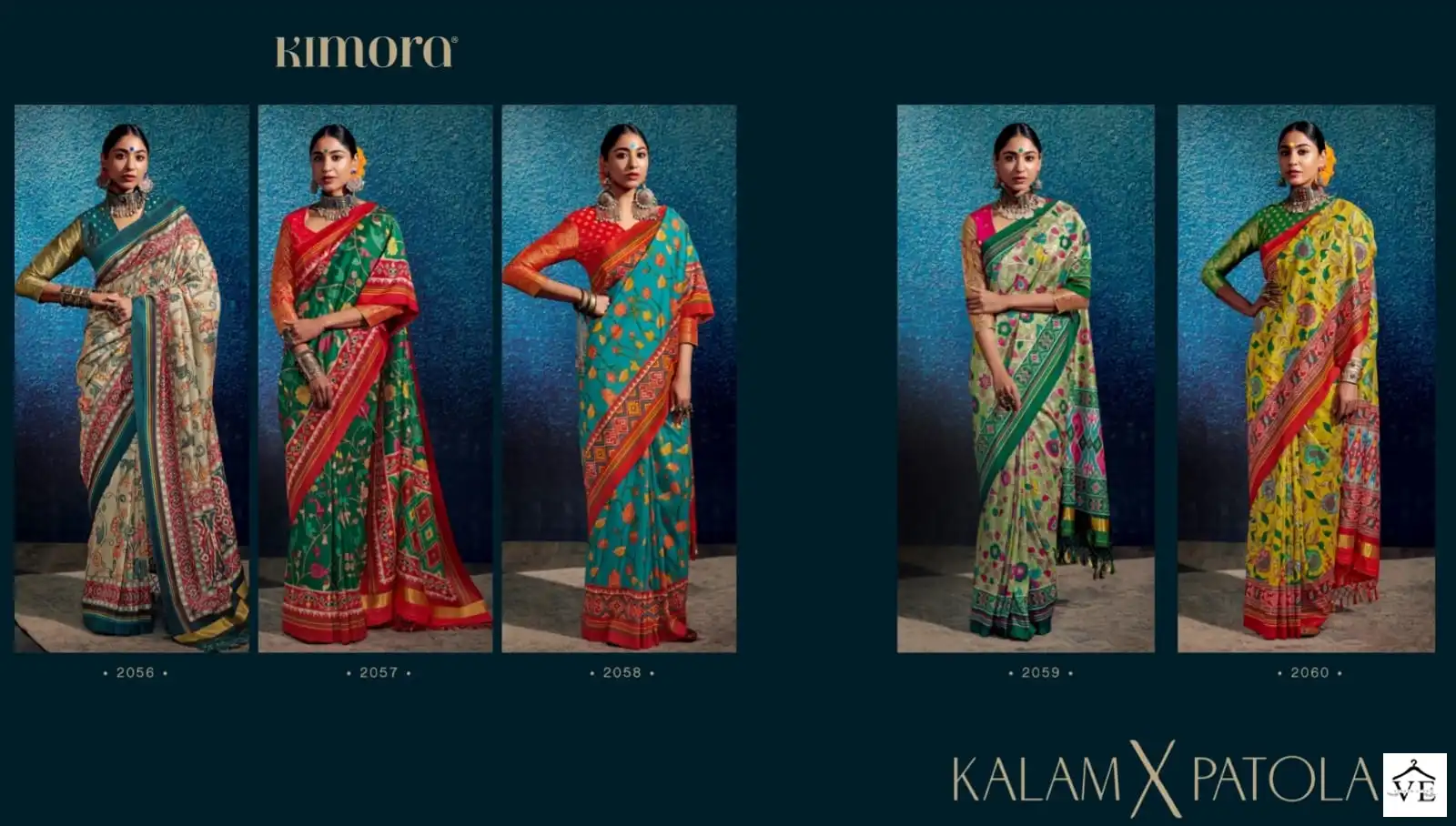 Kimora Kalam X Patola Tussar Silk Wholesale Sarees Catalog — Wholesale Sarees, MPA wholesale from Surat — view 22