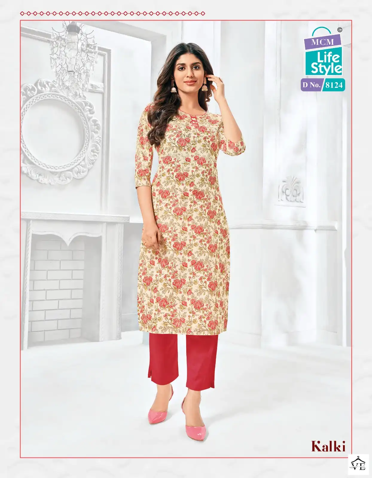 Mcm Lifestyle Kalki Vol 2 Cotton Wholesale Kurtis Catalog — Wholesale Kurtis, Mcm wholesale from Surat - Gallery Image 9