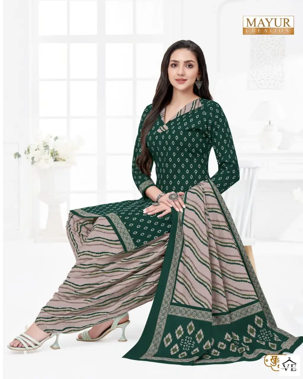 Mayur Khushi Vol 67 Cotton Print Wholesale Salwar Suit Catalog — Wholesale Salwar Suits, Mayur Dress wholesale from Surat - Gallery Image 17