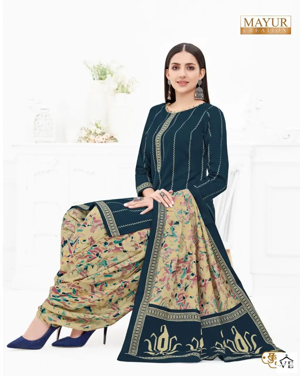 Mayur Khushi Vol 67 Cotton Print Wholesale Salwar Suit Catalog — Wholesale Salwar Suits, Mayur Dress wholesale from Surat - Gallery Image 8