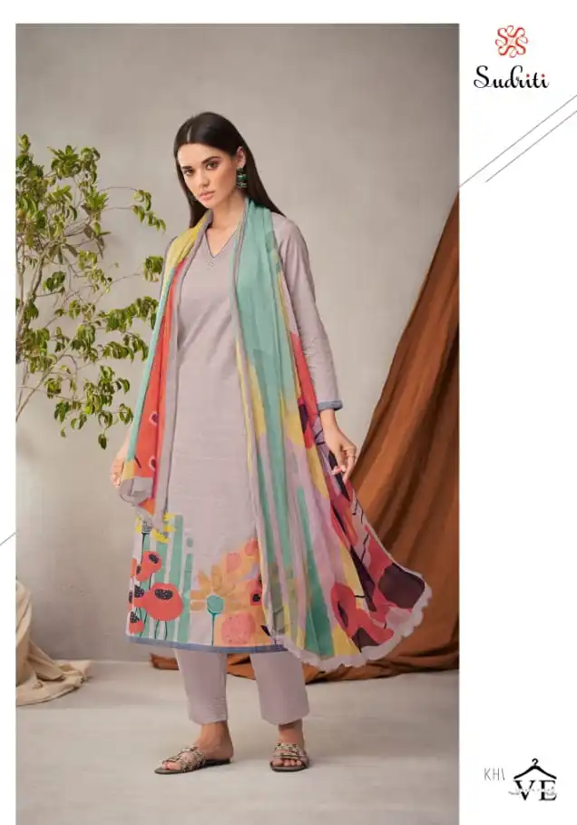 Sudriti Khwaab Cambric Wholesale Designer Salwar Suit Catalog — Wholesale Salwar Suits, MPA wholesale from Surat — view 7