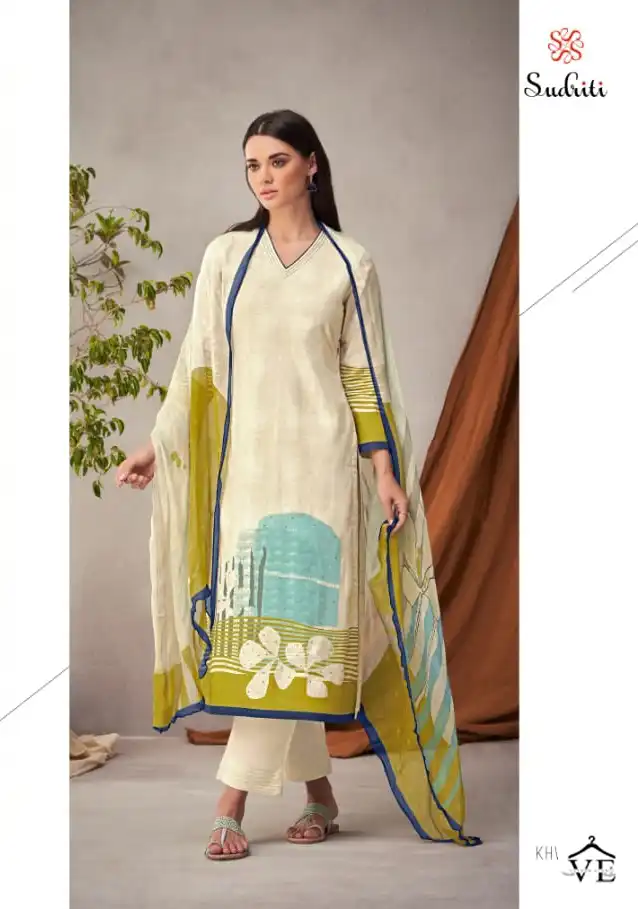 Sudriti Khwaab Cambric Wholesale Designer Salwar Suit Catalog — Wholesale Salwar Suits, MPA wholesale from Surat — view 8