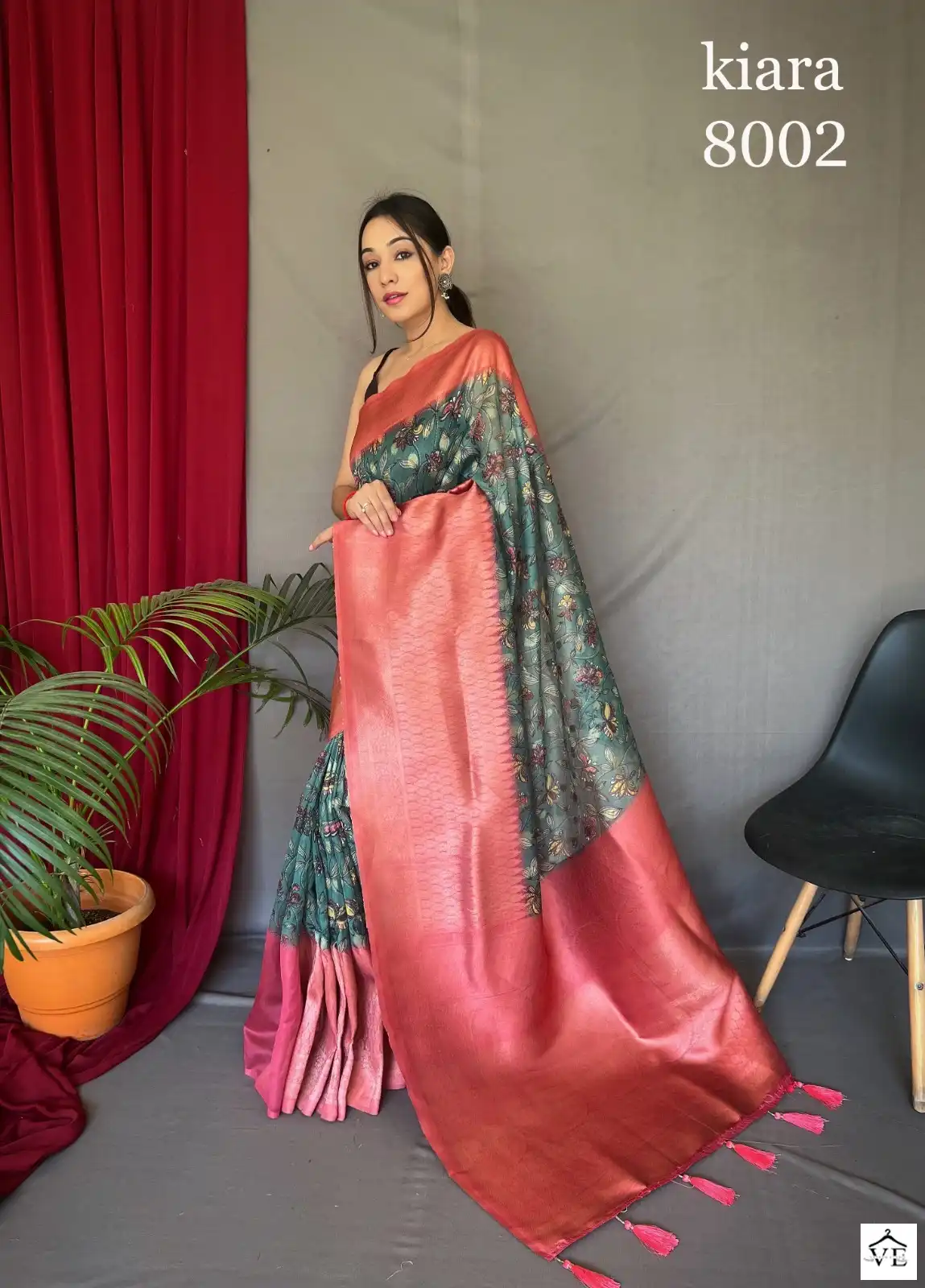 Vardan Ethnic Kiara Kora Organza Wholesale Sarees Catalog — Wholesale Sarees, MPA wholesale from Surat — view 2