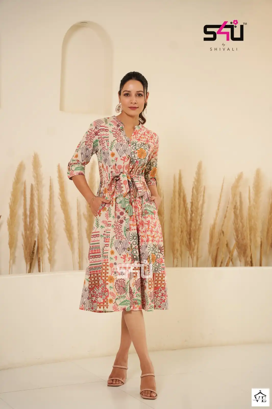 S4U Shivali Knot It Up Vol 3 Cotton Wholesale Kurtis Catalog — Wholesale Kurtis, MPA wholesale from Surat — view 3
