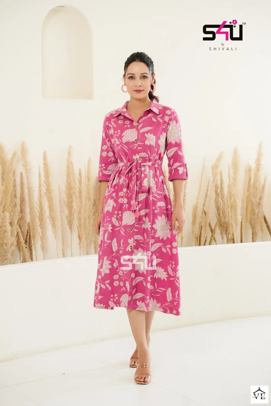 S4U Shivali Knot It Up Vol 3 Cotton Wholesale Kurtis Catalog — Wholesale Kurtis, MPA wholesale from Surat — view 4