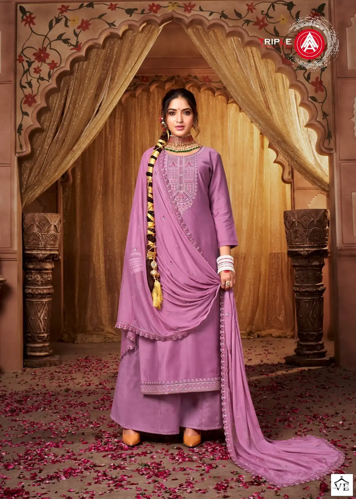 Kalarang Kritika Pure Silk Cotton Wholesale Designer Salwar Suit Catalog — Wholesale Salwar Suits, MPA wholesale from Surat - Gallery Image 4