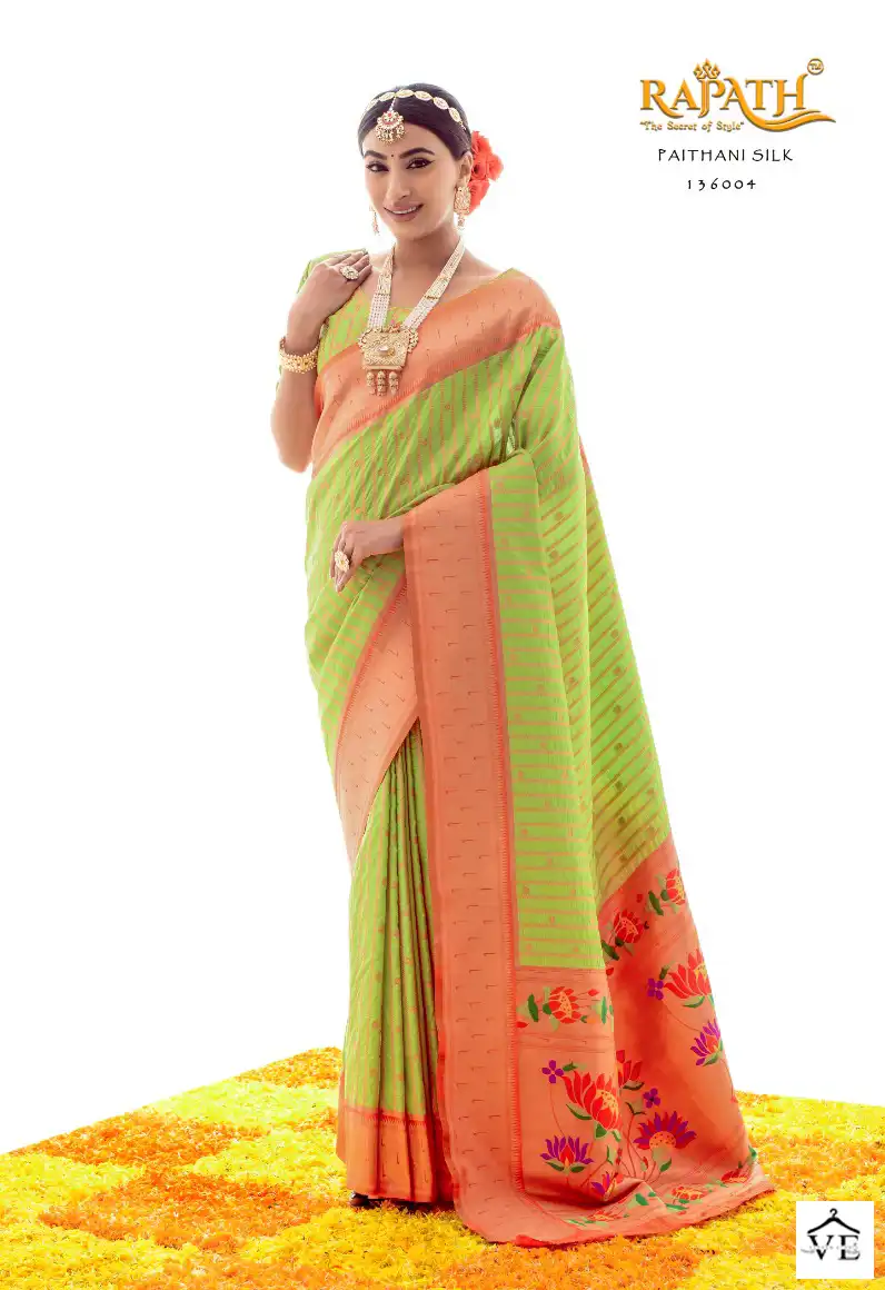 Rajpath Kalakruti Soft Paithani Silk Wholesale Sarees Catalog — Wholesale Sarees, MPA wholesale from Surat - Gallery Image 4