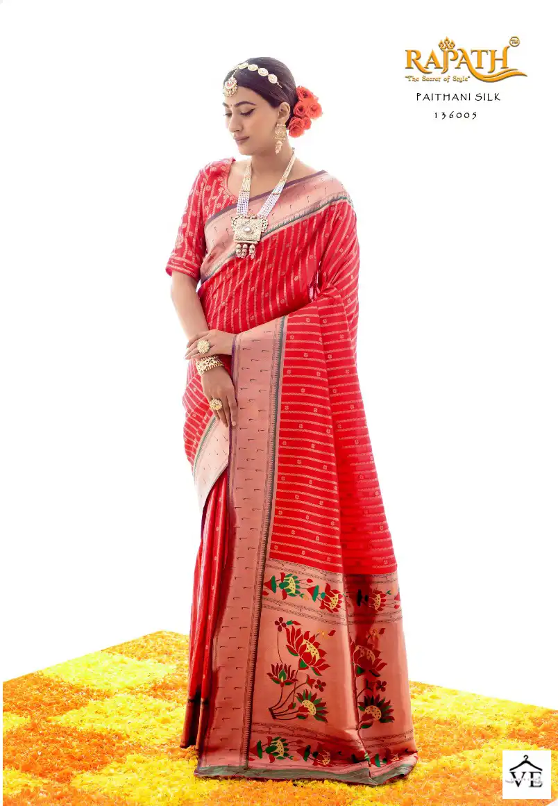 Rajpath Kalakruti Soft Paithani Silk Wholesale Sarees Catalog — Wholesale Sarees, MPA wholesale from Surat - Gallery Image 5